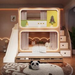 Giường Tầng Tích Hợp Cầu Trượt