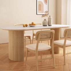 [GSBAK10] Bàn Ăn Gỗ Oak