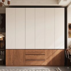 Tủ Áo Gỗ Công Nghiệp - Tủ Quần Áo 6 Cánh - Xưởng Gỗ TTP TC0516