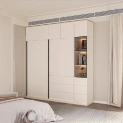 TỦ QUẦN ÁO GỖ CÔNG NGHIỆP HIỆN ĐẠI CÁNH LÙA TPP-TC0527