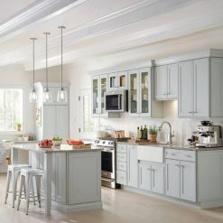 Tủ Bếp Gỗ Công Nghiệp Hiện Đại - Xưởng Gỗ TTP - TB052