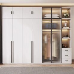 Tủ Áo Gỗ Công Nghiệp -Cửa Lùa TC0502